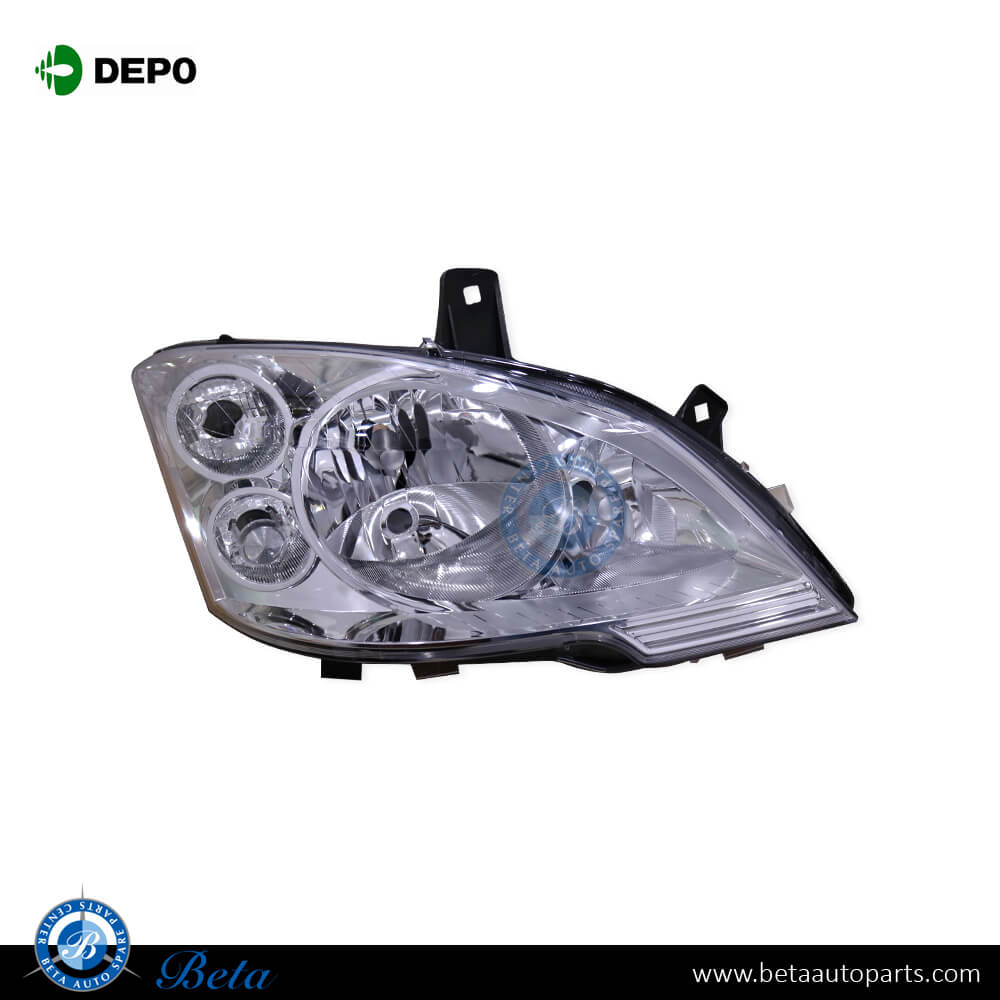 Right Side Headlamp for Mercedes Vito W639 2010-2013 models, Part Number 6398201961 Right Side Headlamp for Mercedes Vito W639 2010-2013 models, Part Number 6398201961